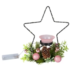 Die moderne Hausfrau LED-Wende-Windlicht „Stern“