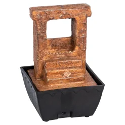 Die moderne Hausfrau LED-Zimmerbrunnen „Wasserfall“