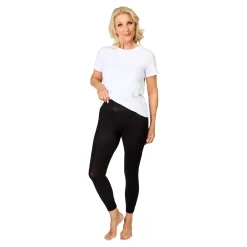 Die moderne Hausfrau Leggings mit Merinowolle