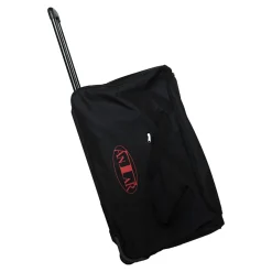 Die moderne Hausfrau Leichtgewicht-Rollator Premium, Aluminium AT51006 + Transporttasche mit Rollen