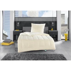 Die moderne Hausfrau Leichtsteppbett Trockenes Schlafklima 155x220 cm