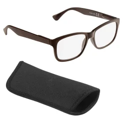 Die moderne Hausfrau Lesehilfe "Multi-Zonen" +0,25 bis +3 dpt braun