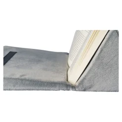 Die moderne Hausfrau Lesekissen grau