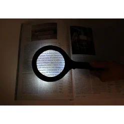 Die moderne Hausfrau Lupe 3-fach mit LED