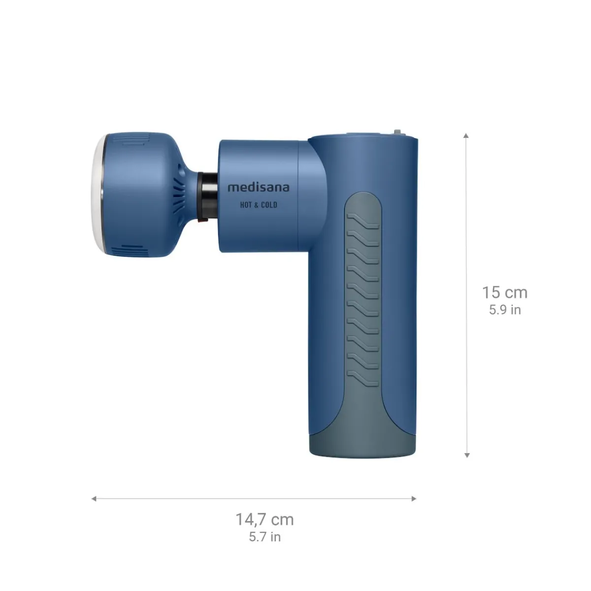 Die moderne Hausfrau Massagepistole "Hot & Cold MG 600"