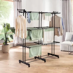 Die moderne Hausfrau Maxi-Turmwäscheständer, ausziehbar