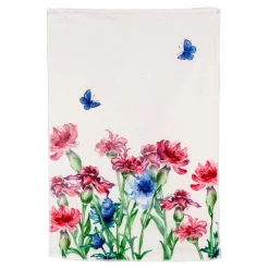 Die moderne Hausfrau Mikrofaser-Küchentücher „Blumenpracht“, 9 Stück