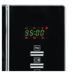 Die moderne Hausfrau Mikrowelle mit Grill- und Heißluftftunkion