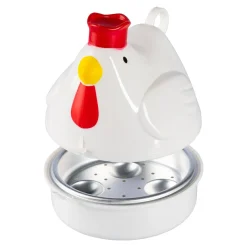 Die moderne Hausfrau Mikrowellen Eierkocher "Huhn"