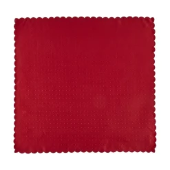 Die moderne Hausfrau Mitteldecke "Bordeaux", 90x90 cm