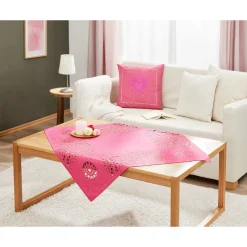 Die moderne Hausfrau Mitteldecke „Romantik“, 85x85 cm