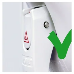 Die moderne Hausfrau Mobiler Handgriff mit Vakuum Sicherheitsanzeige 21 cm