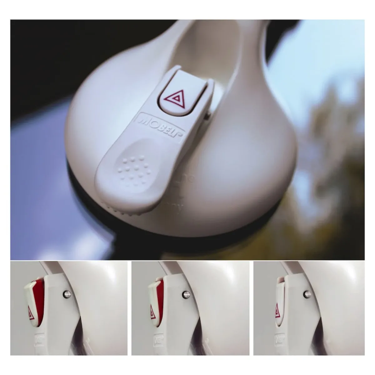 Die moderne Hausfrau Mobiler Handgriff mit Vakuum Sicherheitsanzeige 65 cm