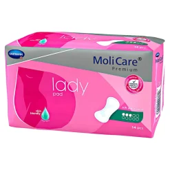 Die moderne Hausfrau MoliCare Premium LADY PAD, 14 Stück Saugleistung 500 ml