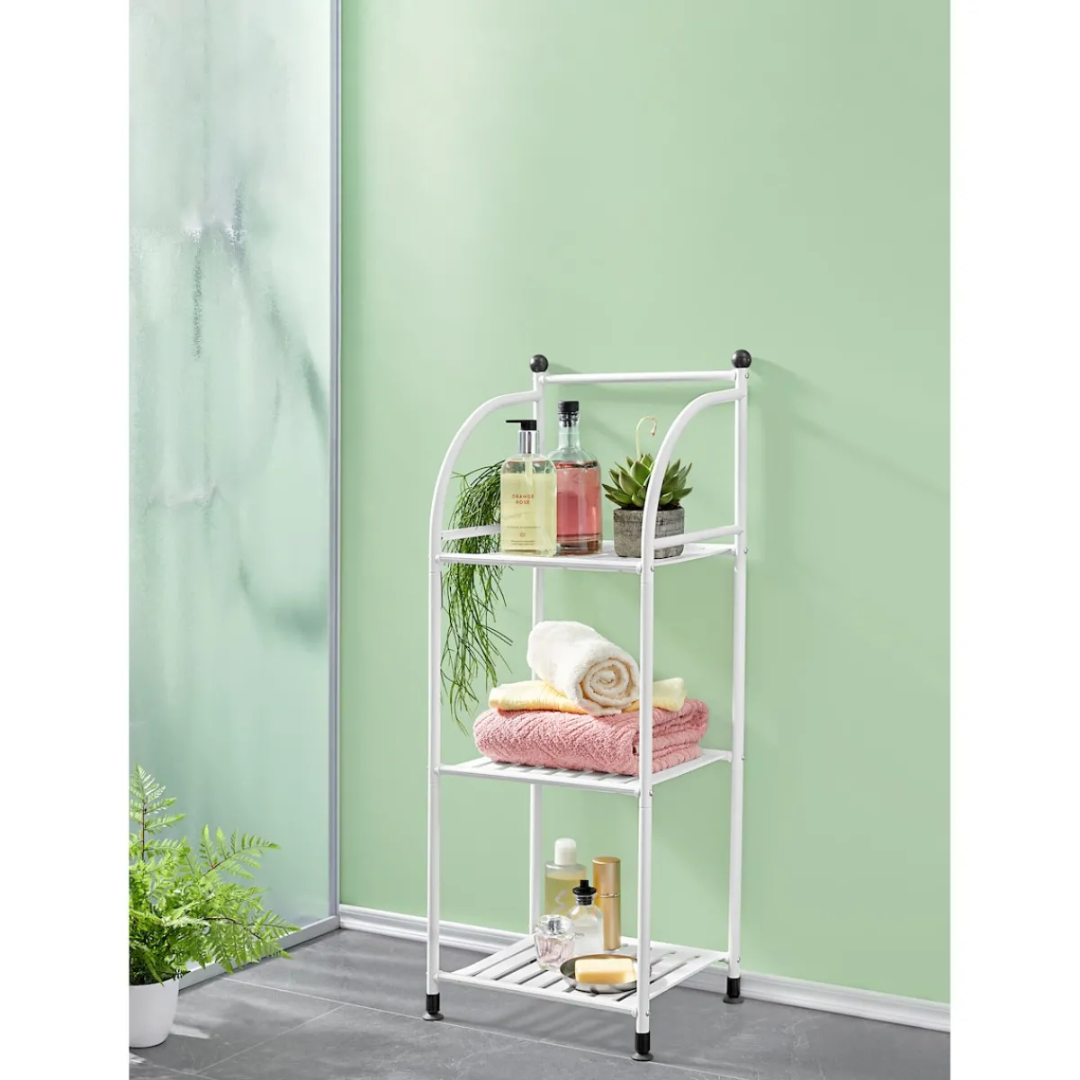 Die moderne Hausfrau Multi-Haushaltsregal 3-fach