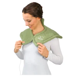 Die moderne Hausfrau Nacken- und Schulter-Heizkissen grün