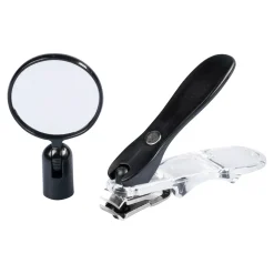 Die moderne Hausfrau Nagelknipser „Lupe“