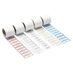 Die moderne Hausfrau Namensaufkleber 