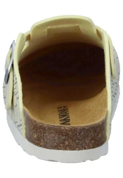 Damen Die moderne Hausfrau NERPIO Clogs hellgel