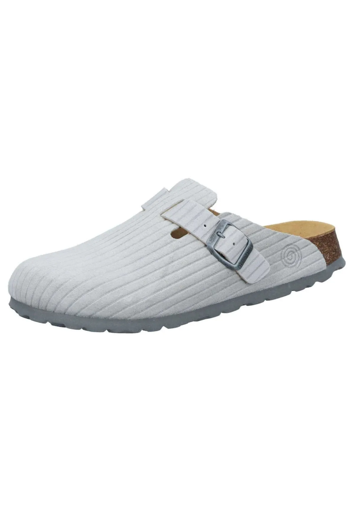 Damen Die moderne Hausfrau NERPIO Clogs hellgrau