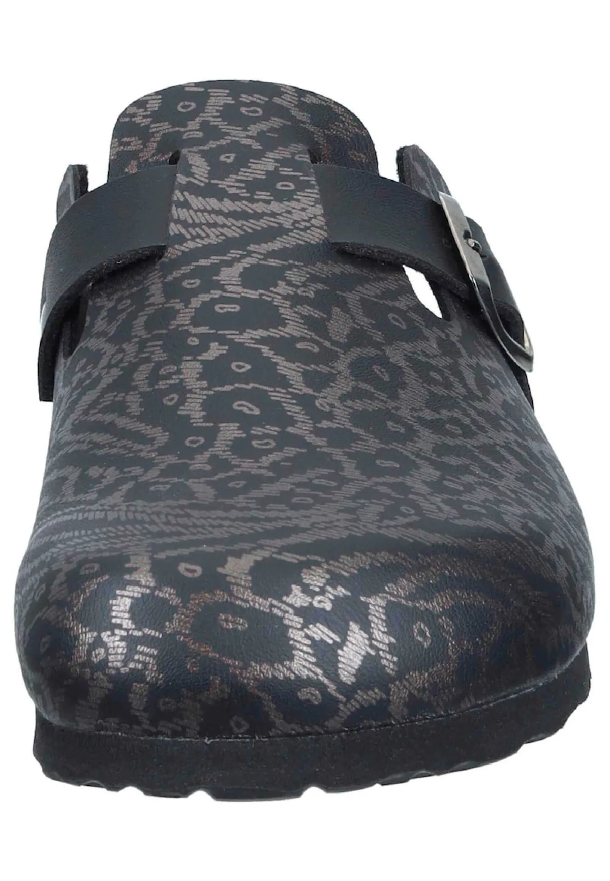 Damen Die moderne Hausfrau NERPIO Damen Clogs schwarz