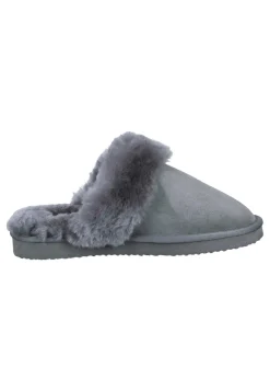 Damen Die moderne Hausfrau NERPIO HOME Hausschuhe grau