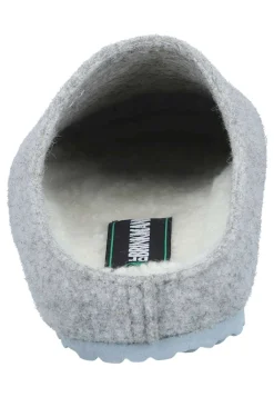 Damen Die moderne Hausfrau NERPIO HOME Hausschuhe hellgrau