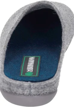 Herren Die moderne Hausfrau NERPIO HOME Hausschuhe hellgrau