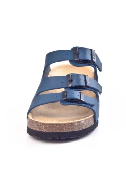 Damen Die moderne Hausfrau NOVELDA Pantoletten blau