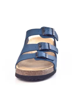 Damen Die moderne Hausfrau NOVELDA Pantoletten blau