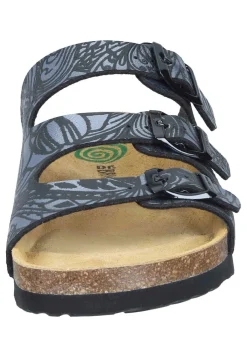 Damen Die moderne Hausfrau NOVELDA Pantoletten silber