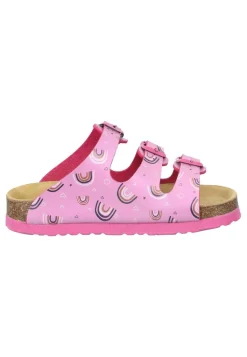 Damen Die moderne Hausfrau NOVELDA KIDS Pantoletten pink