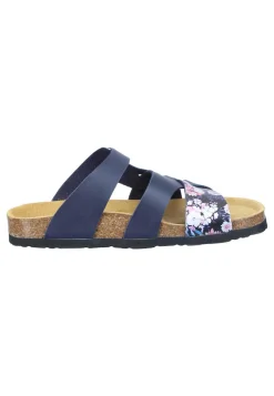 Damen Die moderne Hausfrau OLIVA Pantoletten blau