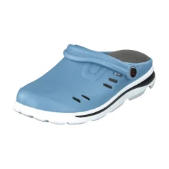 Herren Die moderne Hausfrau Ortho Clog blau