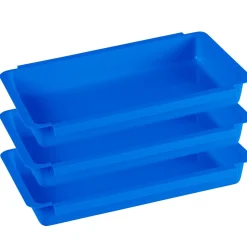 Die moderne Hausfrau Panier-Set "Blau", 3 Stück