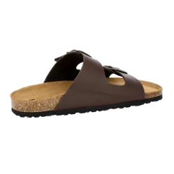 Damen Die moderne Hausfrau Pantolette Bioline Man braun