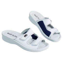 Damen Die moderne Hausfrau Pantolette mit Leder "Hallux"