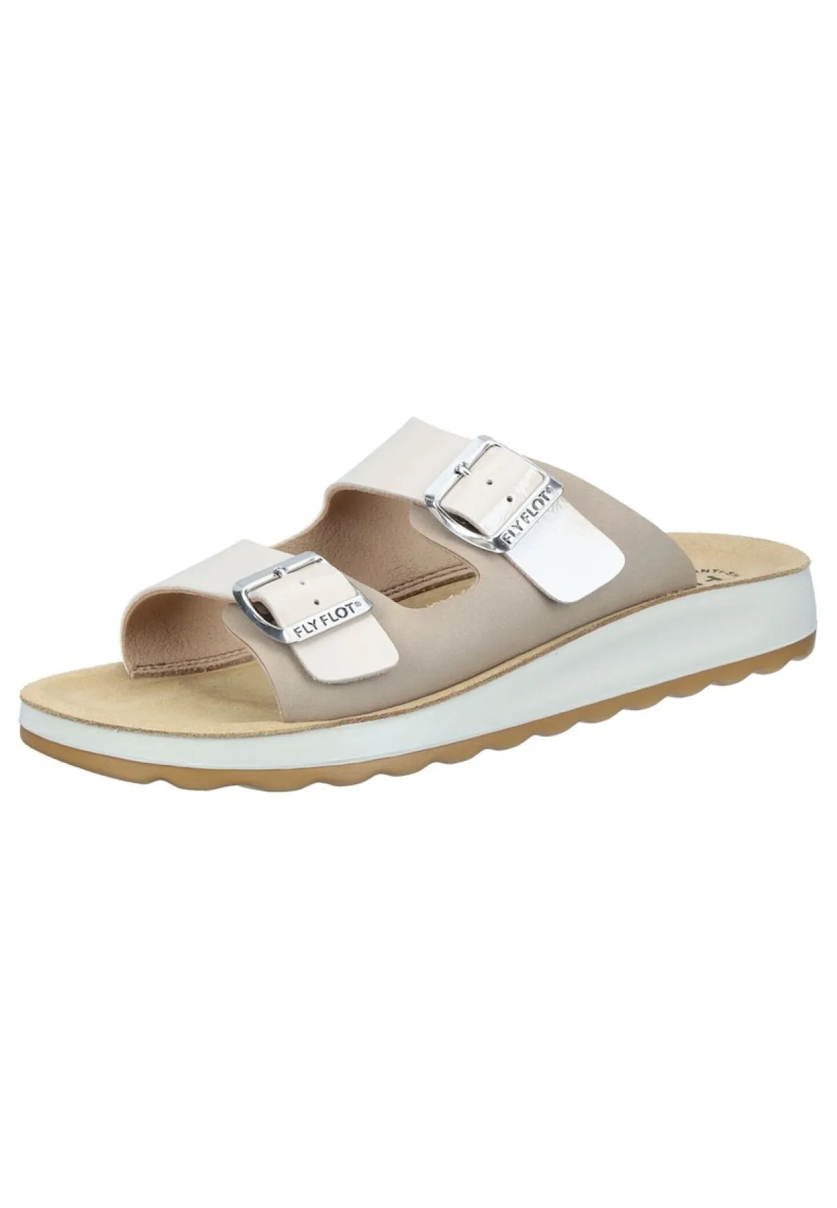 Damen Die moderne Hausfrau Pantoletten beige
