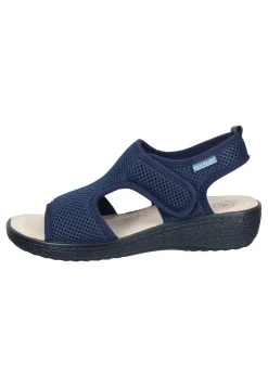 Damen Die moderne Hausfrau Pantoletten blau