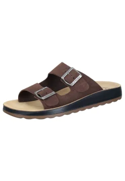 Herren Die moderne Hausfrau Pantoletten braun