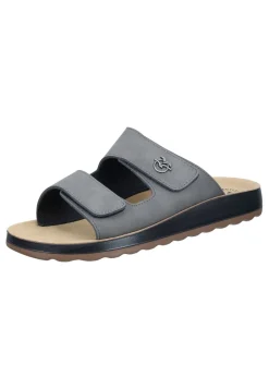 Herren Die moderne Hausfrau Pantoletten grau