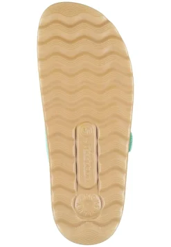 Damen Die moderne Hausfrau Pantoletten grün