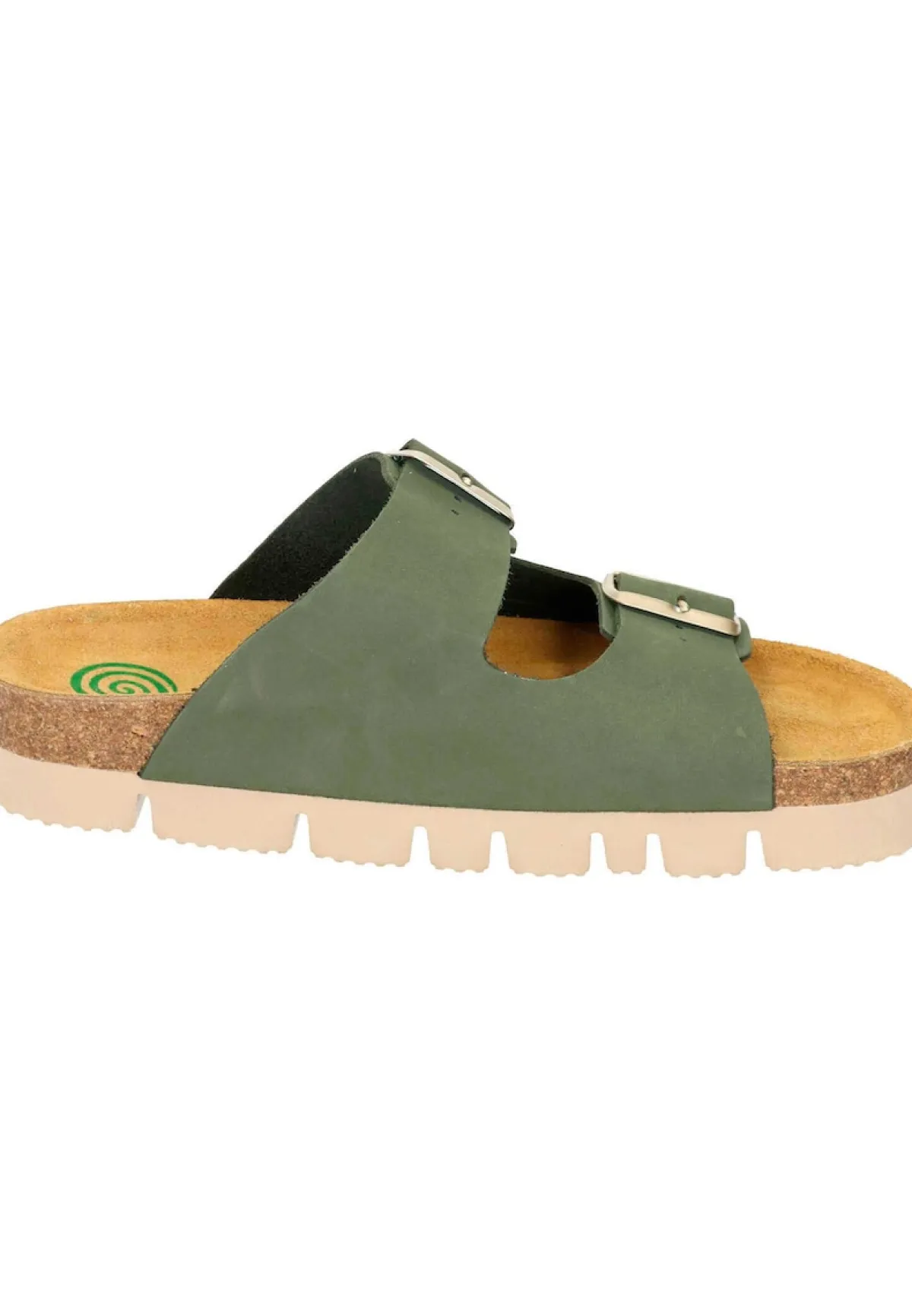 Damen Die moderne Hausfrau Pantoletten grün