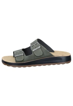 Herren Die moderne Hausfrau Pantoletten grün