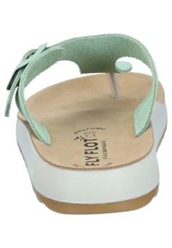 Damen Die moderne Hausfrau Pantoletten grün