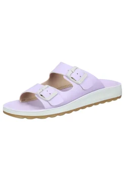 Damen Die moderne Hausfrau Pantoletten pflaume