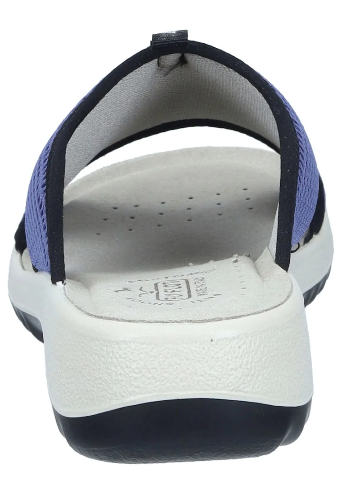 Damen Die moderne Hausfrau Pantoletten pflaume