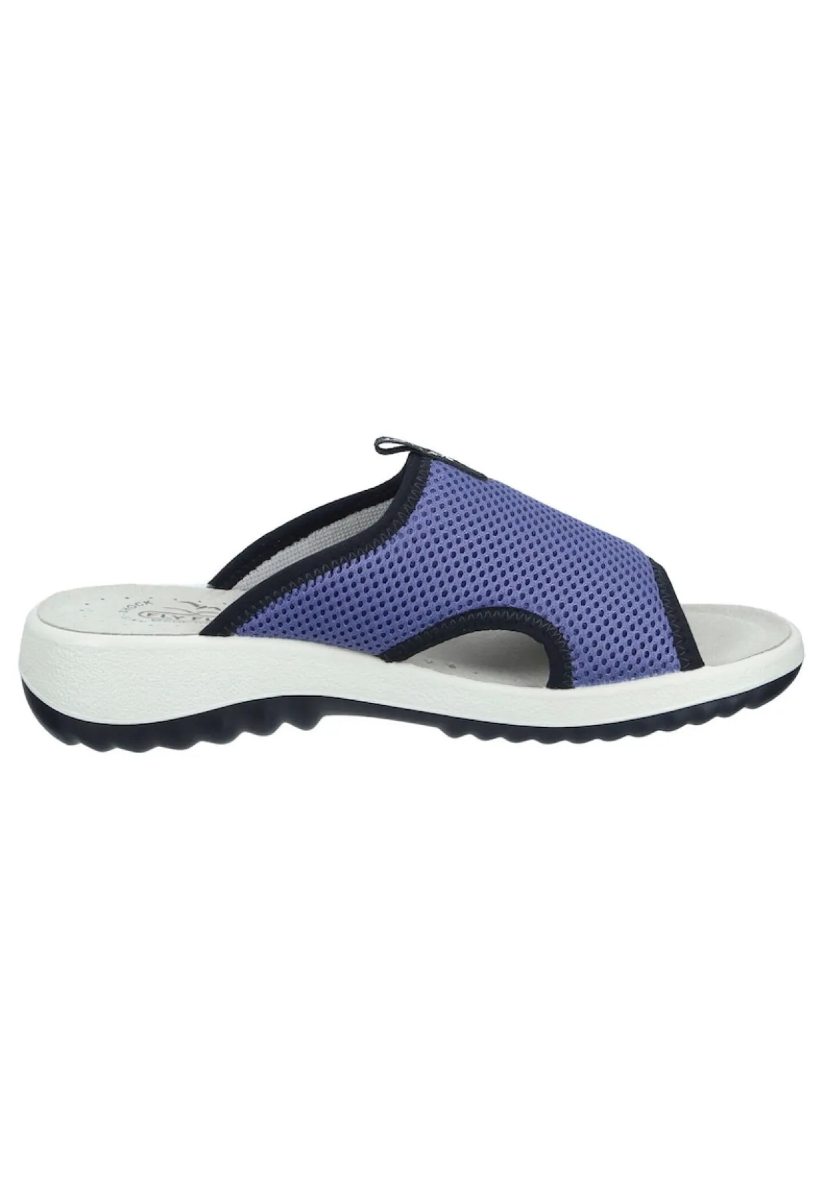 Damen Die moderne Hausfrau Pantoletten pflaume