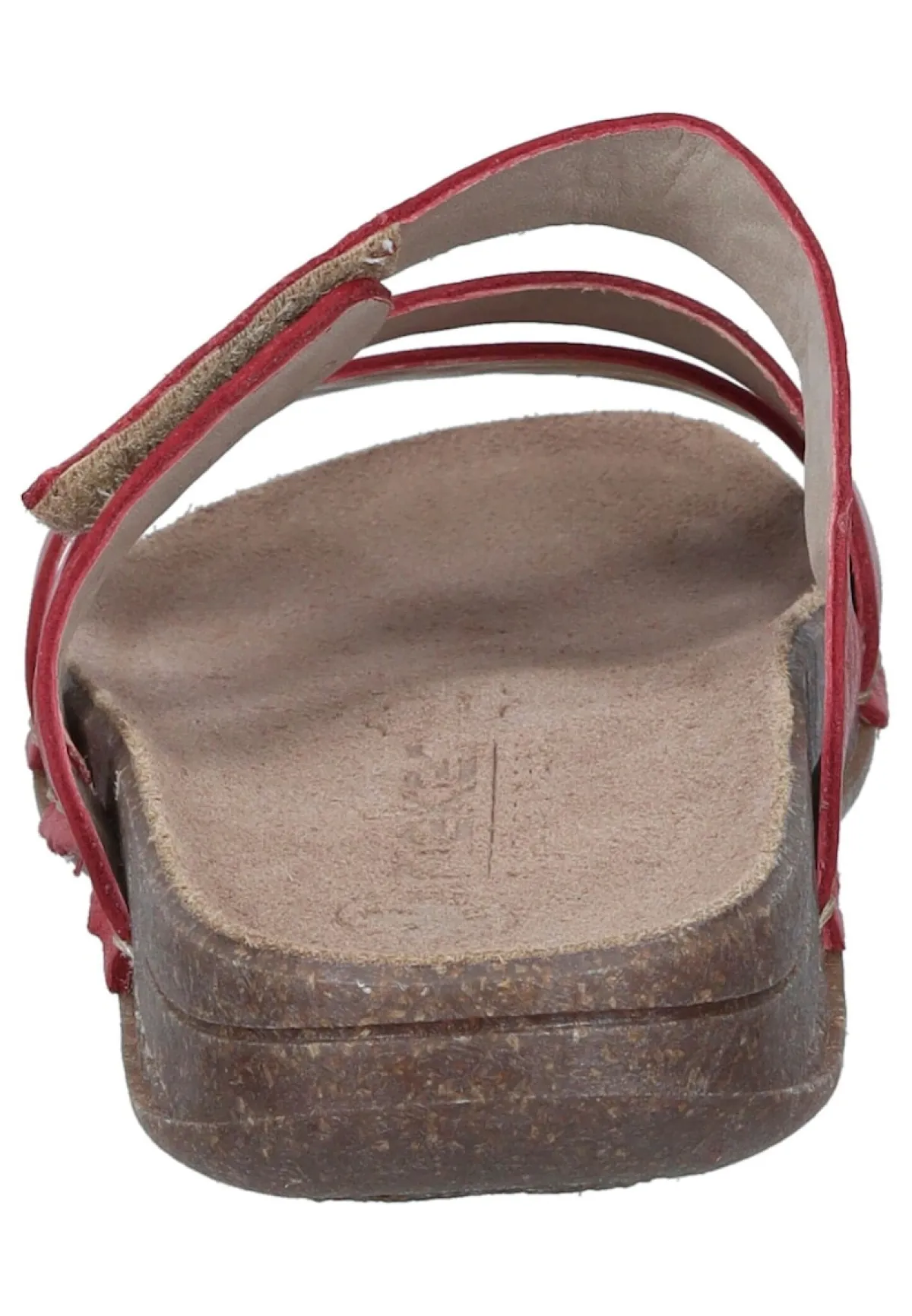 Damen Die moderne Hausfrau Pantoletten rot