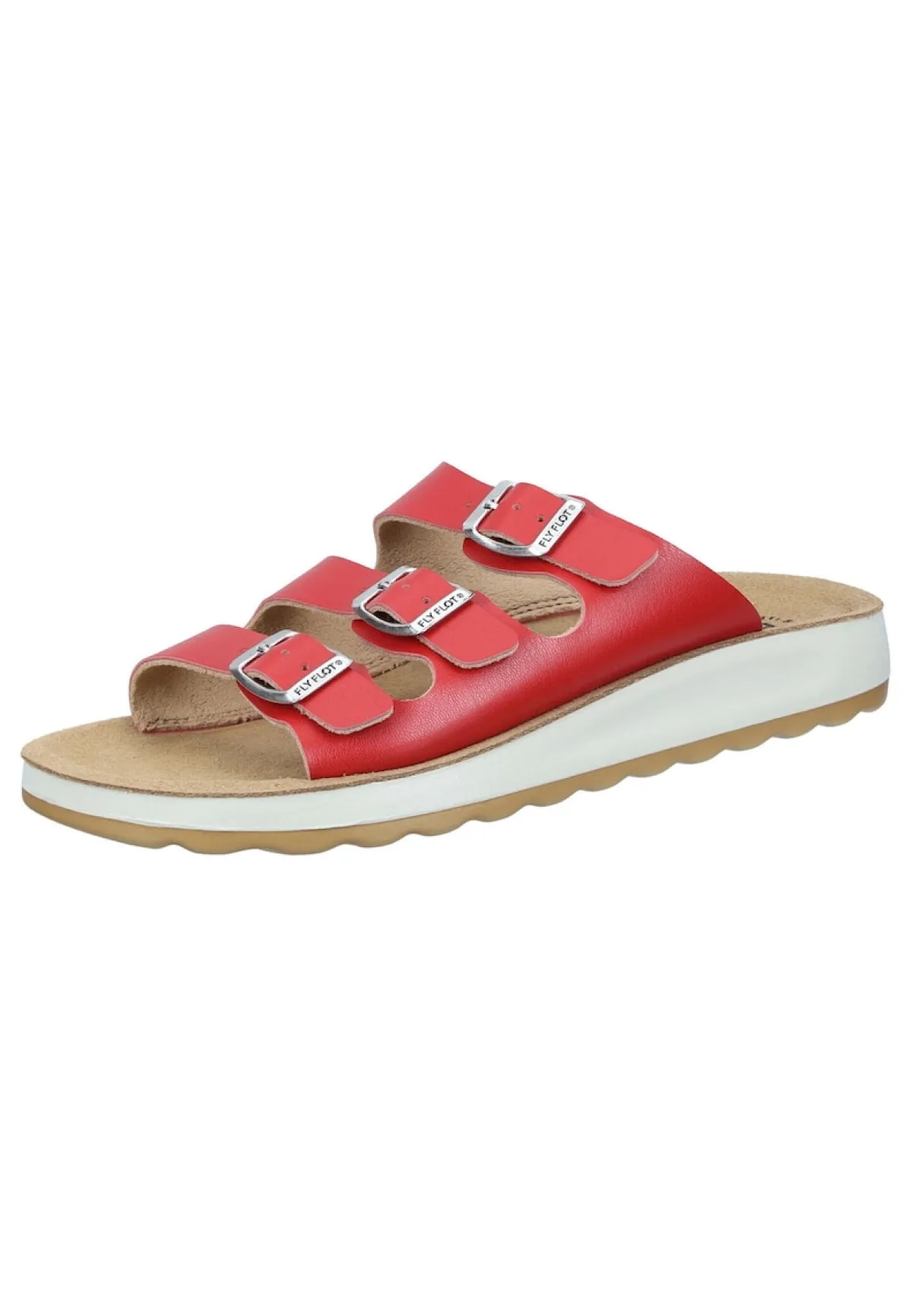 Damen Die moderne Hausfrau Pantoletten rot